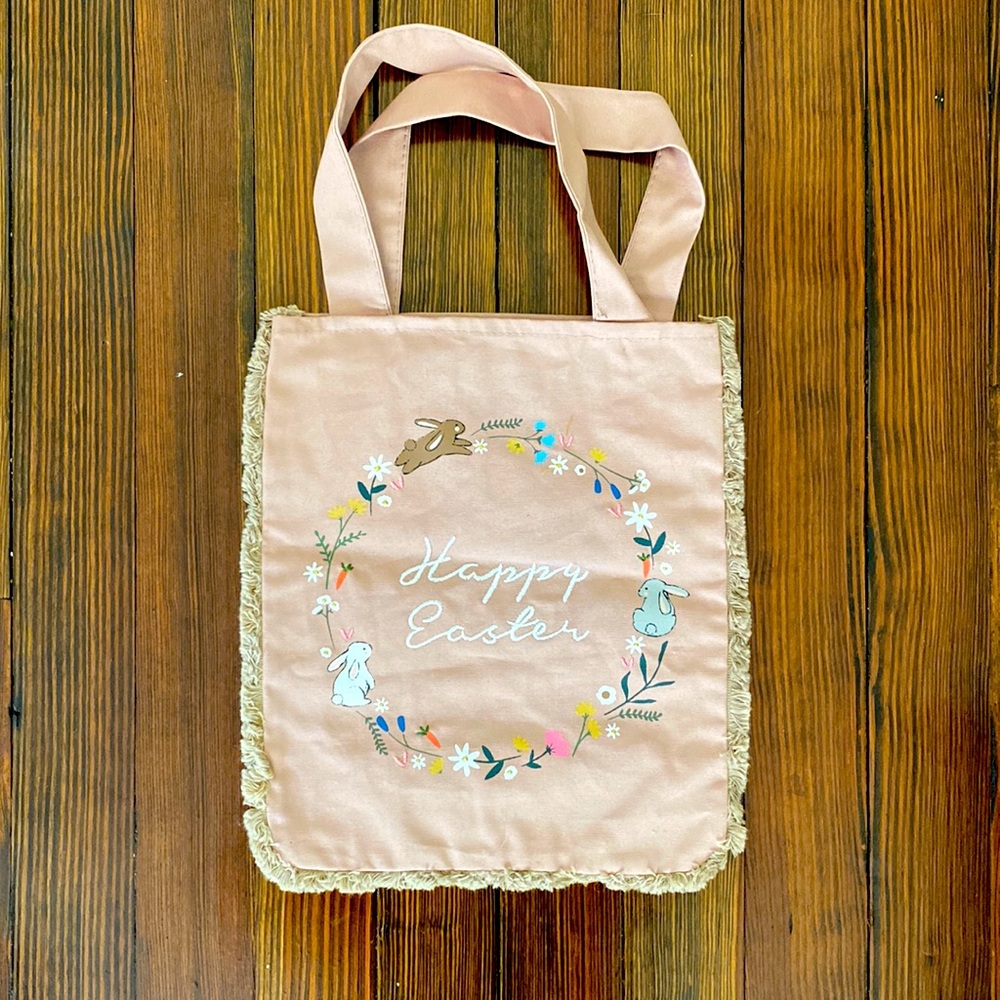 Happy Easter tote bag NWOT